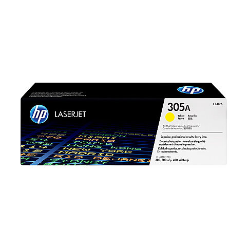 HP CE412A 305A SARI TONER 2600 SAYFA (M375 M351 M475 M451) - 1