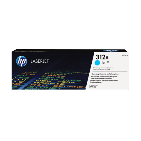 Hp Cf381A 312A Mavi Toner 2700 Sayfa (M476Dn M476Dw M476Nw) - 1