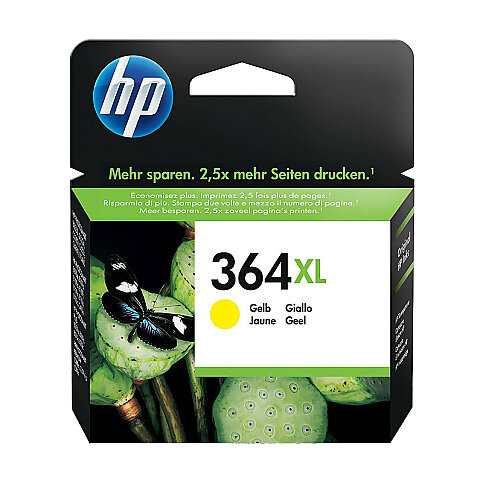 Hp Cb325Ee 364xl Sarı Mürekkep Kartuş 750 Sayfa Yüksek Kapasite (B8550 C5380 C6380 D5460 7510) - 2