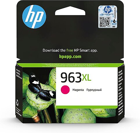 HP 3JA28AE 963XL KIRMIZI MÜREKKEP KARTUŞ 1600 SAYFA (HP OfficeJet Pro 9010 9012 9013 9014) - 1