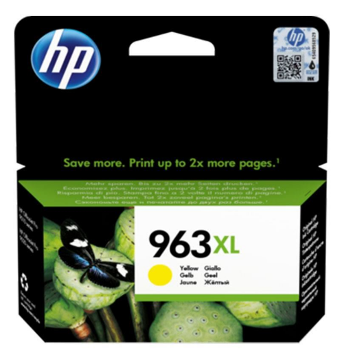 HP 3JA29AE 963XL SARI MÜREKKEP KARTUŞ 1600 SAYFA (HP OfficeJet Pro 9010 9012 9013 9014)