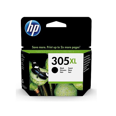 HP 3YM62AE NO:305XL SİYAH MÜREKKEP KARTUŞ 240 SAYFA - 1