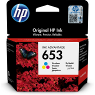 HP 3YM74AE 653 3 RENK MÜREKKEP KARTUŞ 200 SAYFA - HP