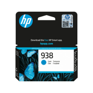 HP 4S6X5PE 938 MÜREKKEP KARTUŞ MAVİ 800 SAYFA - HP