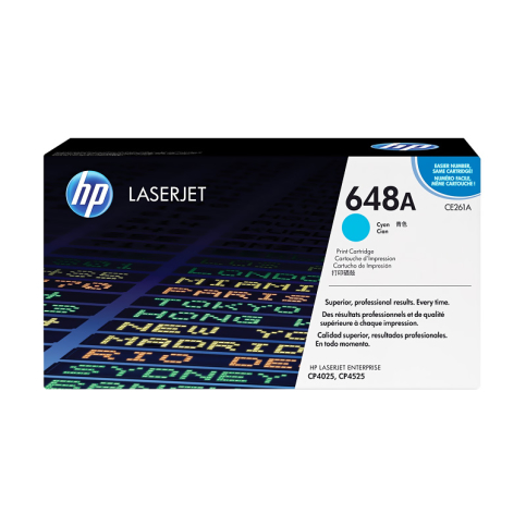 Hp Ce261A 648A Mavi Toner 11000 Sayfa (Cp4025N Cp4525N) - 1