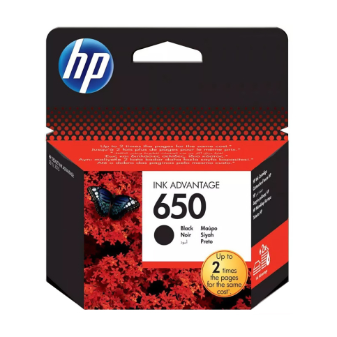 Hp Cz101Ae 650 Siyah Mürekkep Kartuş 360 Sayfa (3515 2515 3545 1015) - 1