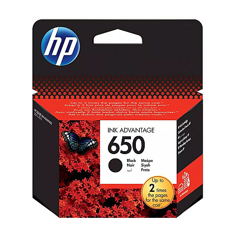 HP CZ101AE 650 SİYAH MÜREKKEP KARTUŞ 360 SAYFA (3515 2515 3545 1015) - 1