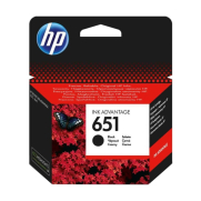 Hp C2P10Ae 651 Siyah Mürekkep Kartuş 600 Sayfa (Ia 5645 Ia 5575) - HP
