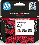 Hp 6Zd61Ae 47 Üç Renkli Kartuş 700 Sayfa (4800) - 2
