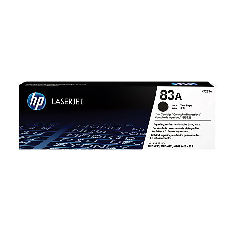 HP CF283A 83A SİYAH TONER 1500 SAYFA (M127FN M201DW M125A M225DN M225DW) - 1