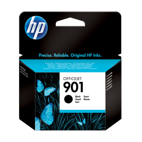 Hp Cc653Ae 901 Siyah Mürekkep Kartuş 200 Sayfa (4500 J4580 J4660) - 1