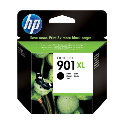 Hp Cc654Ae 901Xl Siyah Mürekkep Kartuş 700 Sayfa Yüksek Kapasite (4500 J4580 J4660) - 1