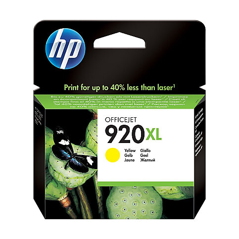 HP CD974AE 920XL SARI MÜREKKEP KARTUŞ 700 SAYFA YÜKSEK KAPASİTE (4500 J4580 J4660) - 2