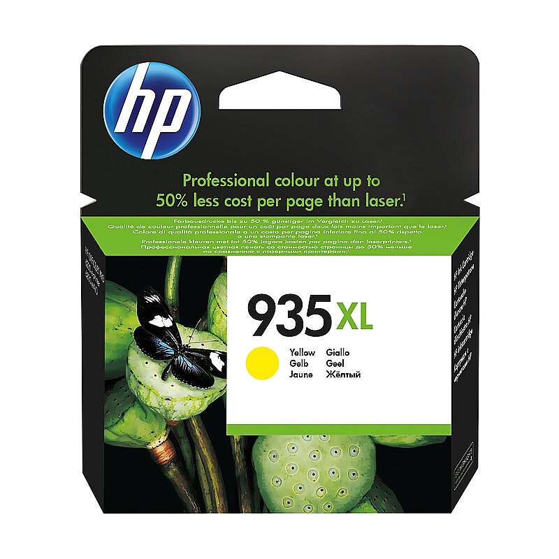 HP C2P26AE 935XL SARI MÜREKKEP KARTUŞ 825 SAYFA YÜKSEK KAPASİTE (PRO 6230 PRO 6830)