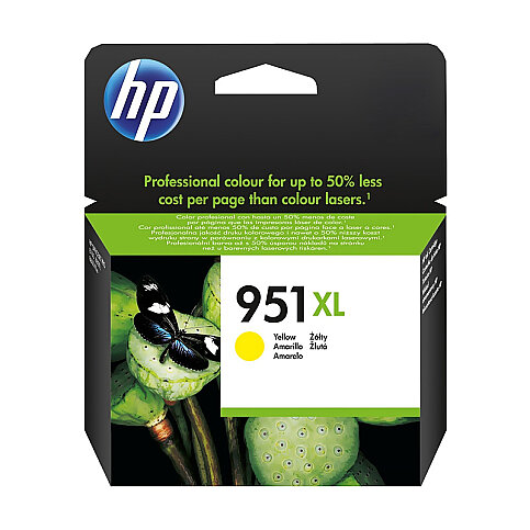 HP CN048AE 951XL SARI MÜREKKEP KARTUŞ 1500 SAYFA YÜKSEK KAPASİTE (PRO251DW PRO276DW PRO8100 PRO8620) - 2