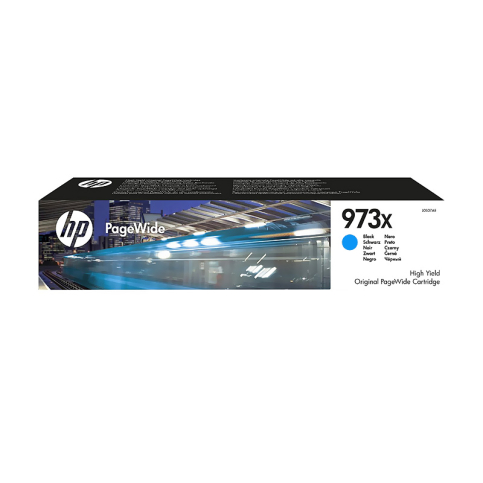 Hp F6T81Ae 973X Mavi Mürekkep Kartuş 7000 Sayfa Yüksek Kapasite (Pagewide 452Dw 477Dw 452Dw 477Dw) - 1