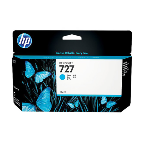 Hp B3P19A 727 Mavi Mürekkep Kartuş 130Ml (A0 Printer T920 T1500 T2500) - 1