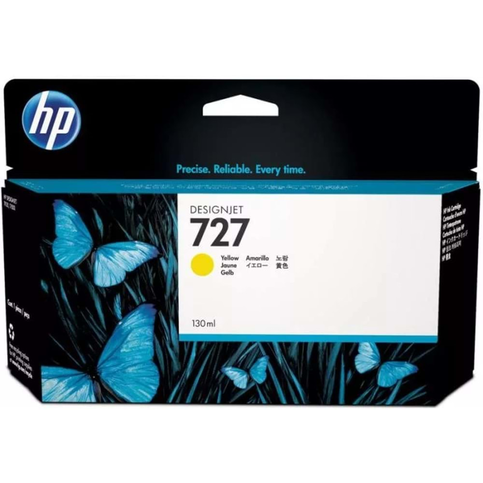Hp B3P21A 727 Sarı Mürekkep Kartuş 130ml (A0 Printer T920 T1500 T2500) - 1