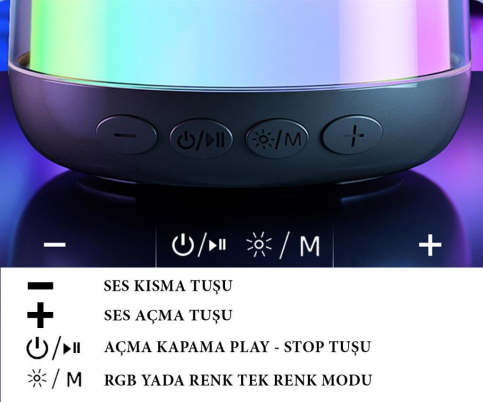 Hp Bts02 Bluetooth Speaker Siyah - 3