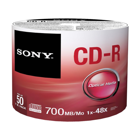 HP CD-R 52x 700mb 50Lİ SHRİNK - 1