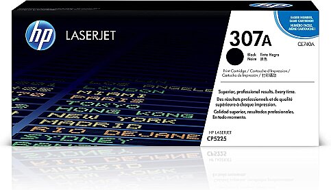 HP CE740A 307A SİYAH TONER 7000 SAYFA (CP5225) - 1