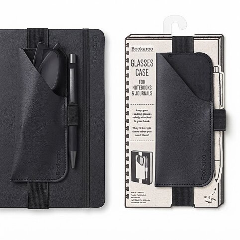 İF BOOKAROO DEFTER ÜSTÜ GÖZLÜK KILIFI SİYAH (41201) - 1