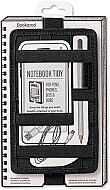 İF BOOKAROO DEFTER ÜSTÜ LASTİKLİ DÜZENLEYİCİ KILIF SİYAH (40906) - İF
