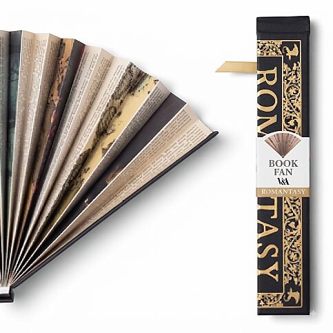İF YELPAZE KİTAP DESEN ROMANS (34904) - 1