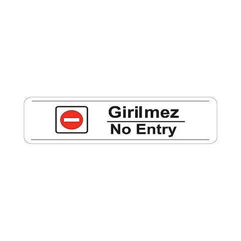 EKSTRAFİX 201 YÖNLENDİRME LEVHASI 7x24.5 GİRİLMEZ (YUL-101) - 1
