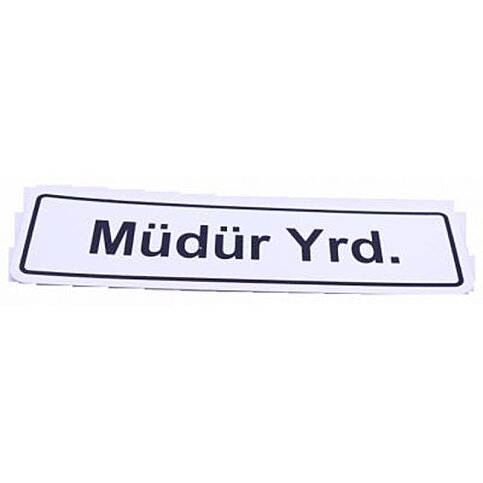 EKSTRAFİX 201 YÖNLENDİRME LEVHASI 7x24.5 GİRİLMEZ (YUL-101) - 1