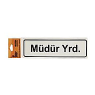 EKSTRAFİX 201 YÖNLENDİRME LEVHASI 7x24.5 MÜDÜR YARDIMCISI (YUL-104) - EKSTRAFİX