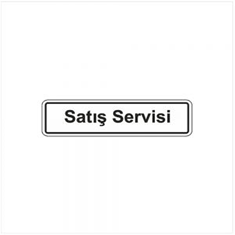 EKSTRAFİX 201 YÖNLENDİRME LEVHASI 7x24.5 SATIŞ SERVİSİ (YUL-110) - 1