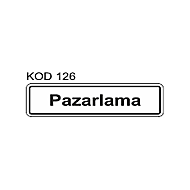 EKSTRAFİX 201 YÖNLENDİRME LEVHASI 7x24.5 PAZARLAMA (YUL-126) - EKSTRAFİX