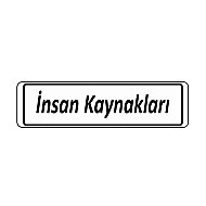 Ekstrafix 201 Yönlendirme Levhası 7x24.5 İnsan Kaynakları (Yul-131) - EKSTRAFİX
