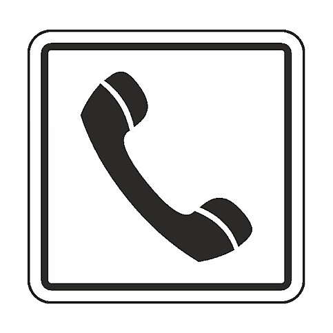 EKSTRAFİX 202 YÖNLENDİRME LEVHASI 12x12 TELEFON (YUL-207) - 1