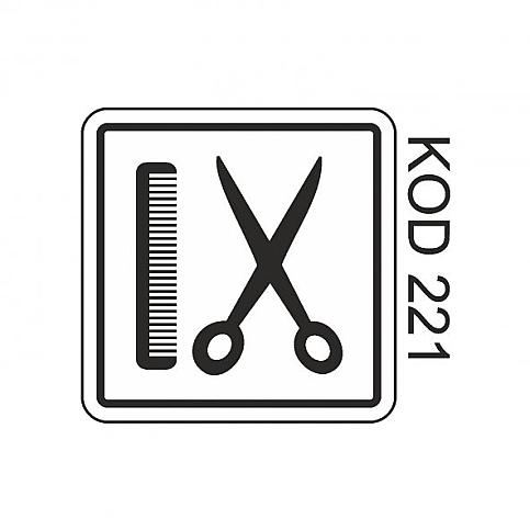 EKSTRAFİX 202 YÖNLENDİRME LEVHASI 12x12 BERBER-KUAFÖR (YUL-221) - 1