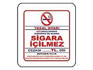 EKSTRAFİX 202 YÖNLENDİRME LEVHASI 12x12 SİGARA İÇİLMEZ (YUL-236) - EKSTRAFİX