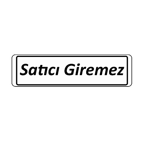 EKSTRAFİX 202 YÖNLENDİRME LEVHASI 12x12 SATICI GİREMEZ (YUL-257) - 1