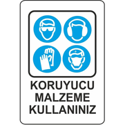 Ekstrafix 203 Yönlendirme Levhası 16x24 Koruyucu Malzeme Kullan (Yul-304) - EKSTRAFİX