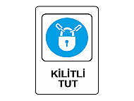EKSTRAFİX 203 YÖNLENDİRME LEVHASI 16x24 KİLİTLİ TUT (YUL-310) - EKSTRAFİX