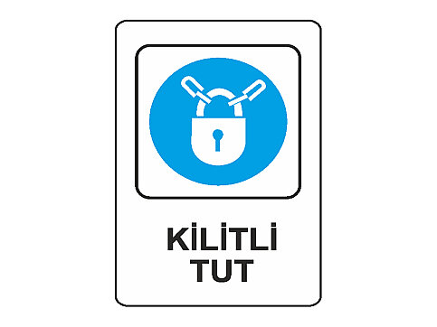 EKSTRAFİX 203 YÖNLENDİRME LEVHASI 16x24 KİLİTLİ TUT (YUL-310) - 1