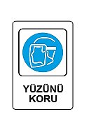 EKSTRAFİX 203 YÖNLENDİRME LEVHASI 16x24 YÜZÜNÜ KORU (YUL-314) - EKSTRAFİX