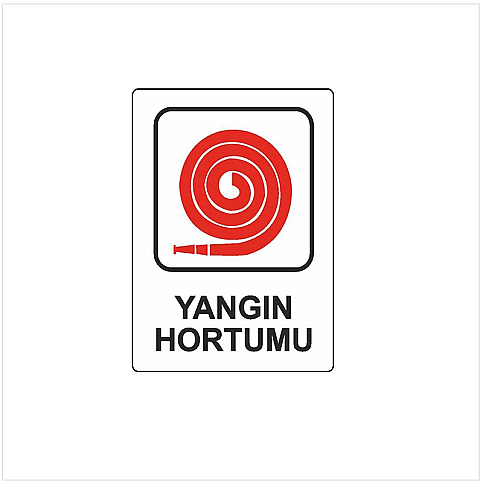 EKSTRAFİX 204 YÖNLENDİRME LEVHASI 25x35 YANGIN HORTUMU (YUL-401) - 1