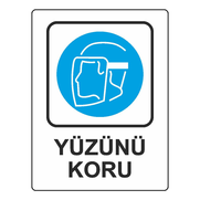 Ekstrafix 204 Yönlendirme Levhası 25X35 Yüzünü Koru (Yul-406) - EKSTRAFİX