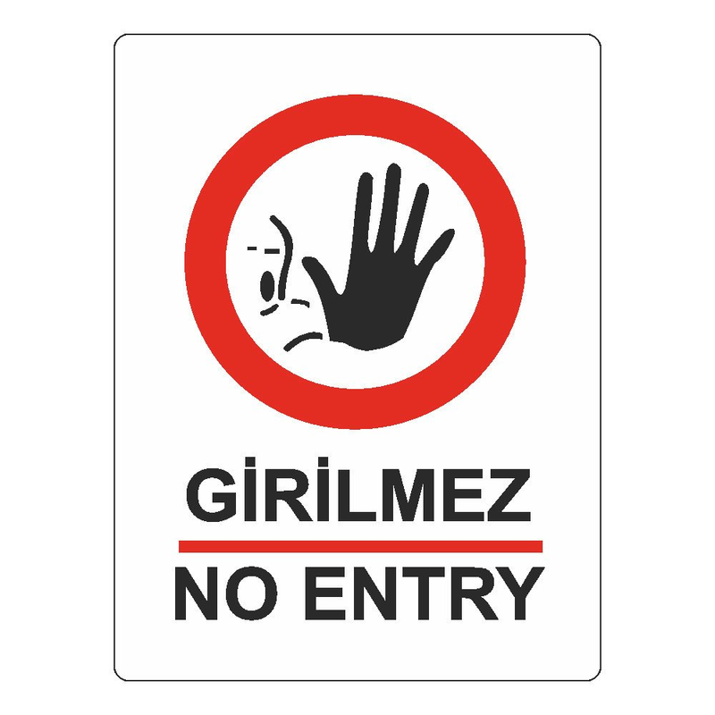 EKSTRAFİX 204 YÖNLENDİRME LEVHASI 25x35 GİRİLMEZ (YUL-424)