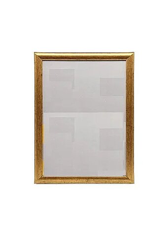 İNTER FİX-ÇA05 A4 PLASTİK ÇERÇEVE ALTIN 25x35cm - 1