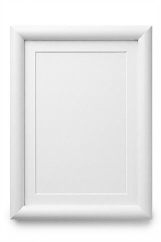 İNTER FİX-ÇB04 A4 PLASTİK ÇERÇEVE BEYAZ 25x35cm - 1
