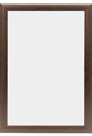 İNTER FİX-ÇG03 A4 PLASTİK ÇERÇEVE CEVİZ 25x35cm - 1