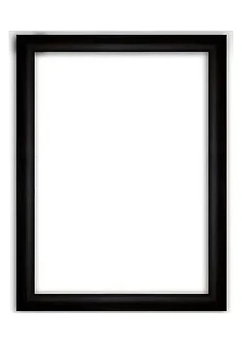 İNTER FİX-ÇS06 A3 PLASTİK ÇERÇEVE SİYAH 35x50cm - 1