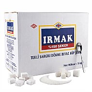 IRMAK TEK SARGILI KÜP ŞEKER 5kg - IRMAK